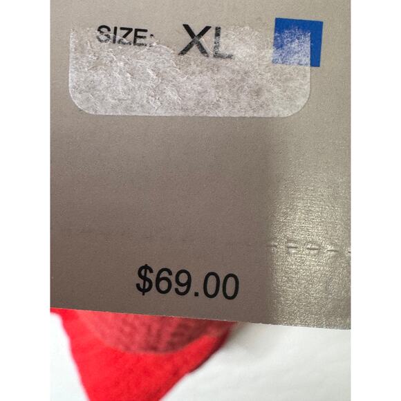 Ali Miles Womens Orange Knit Three Quarters Sleeves Scoop Neck Side Slits Sze XL - Picture 4 of 9